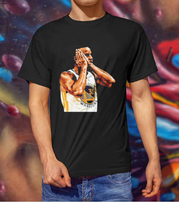 Golden State Warriors Stephen Curry Celebration Fan T-Shirt