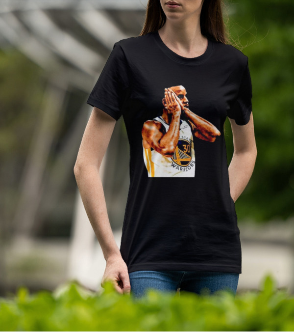 Golden State Warriors Stephen Curry Celebration Fan T-Shirt
