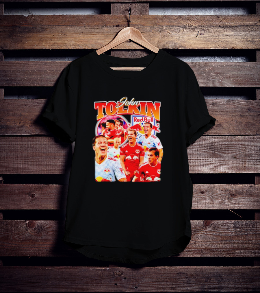 John Tolkin Red Bull Soccer Bootleg T-Shirt