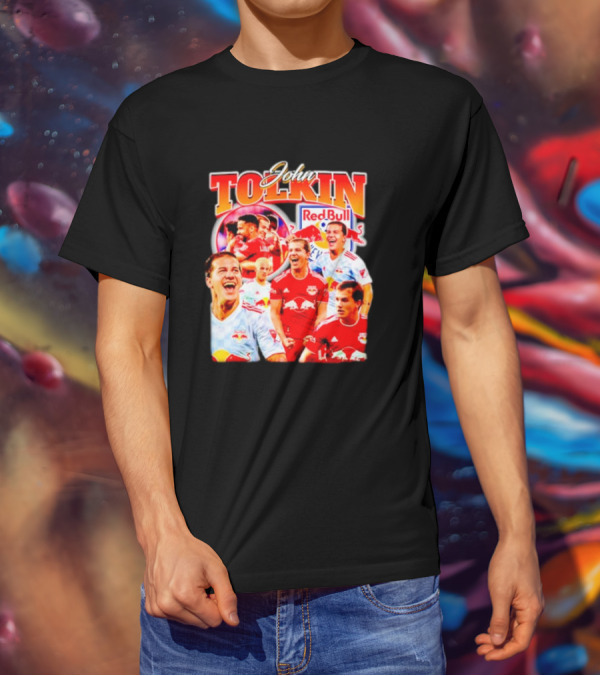 John Tolkin Red Bull Soccer Bootleg T-Shirt