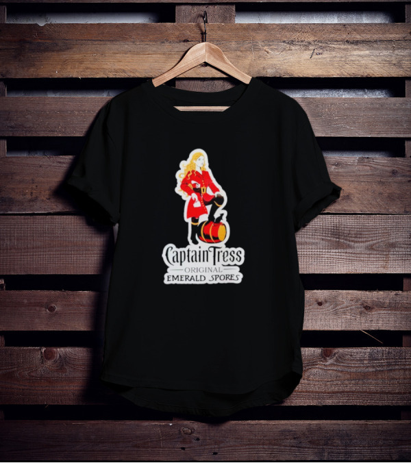 Captain Tress Original Emerald Spores T-Shirt