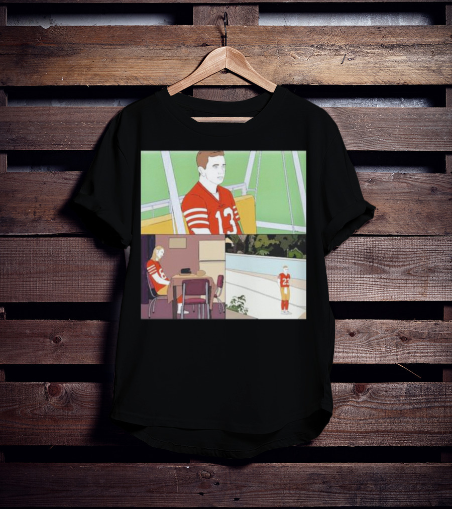 Bye Week Mood Football Reflection Trio T-Shirt