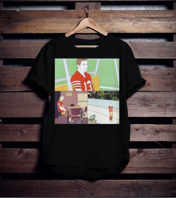 Bye Week Mood Football Reflection Trio T-Shirt