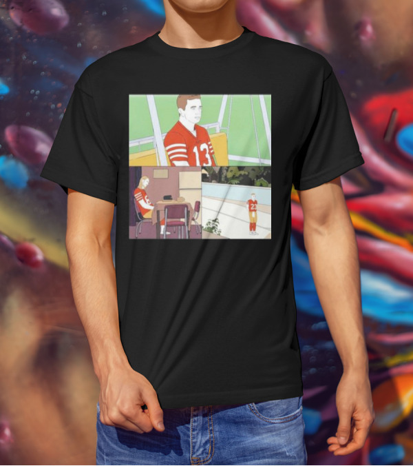Bye Week Mood Football Reflection Trio T-Shirt