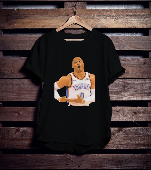 Thunder Rock The Baby Basketball Gesture Oklahoma City Thunder T-Shirt