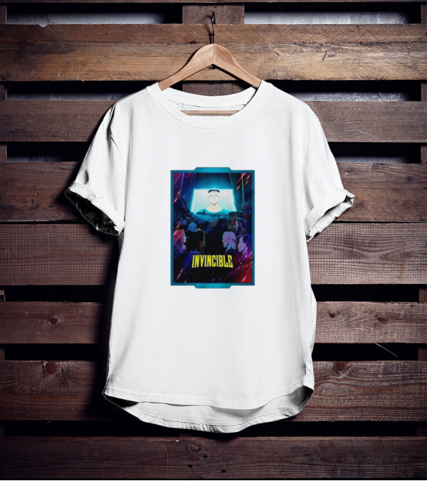 Invincible Season Two Episode One Animated Characters And Vibrant Colors T-Shirt