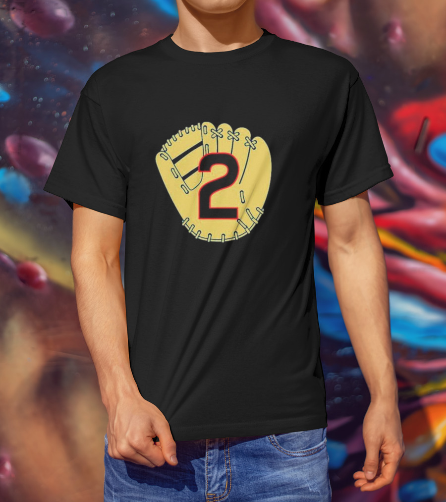 Nico Hoerner Baseball Glove Number 2 T-Shirt