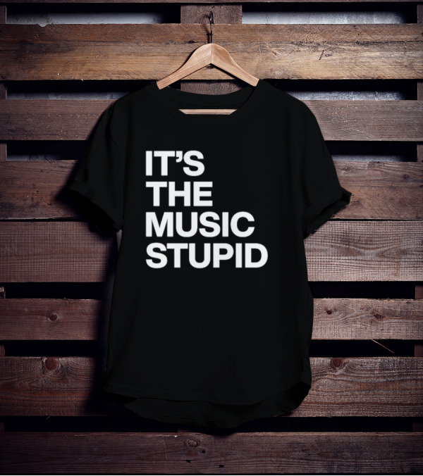 IT'S THE MUSIC STUPID T-Shirt