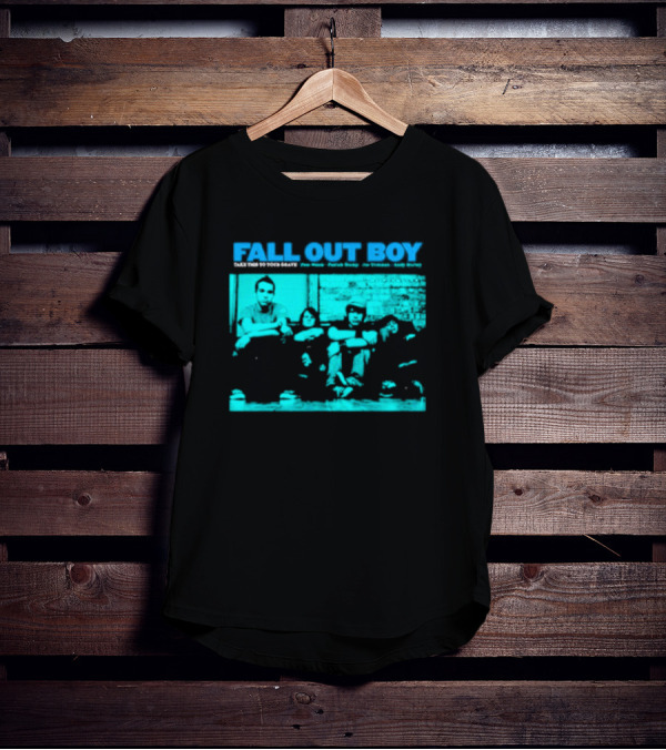 FALL OUT BOY Take This To Your Grave Pete Wentz Patrick Stump Joe Trohman Andy Hurley T-Shirt