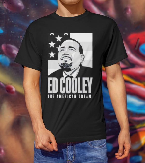 Ed Cooley The American Dream USA Flag T-Shirt