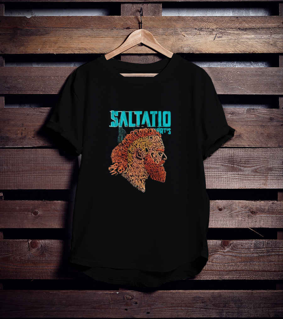 Saltatio Mortis Taugenichts Typo Alea Word Art Head T-Shirt