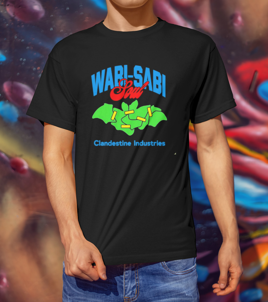 Wabi-Sabi Soul Clandestine Industries Vibrant Foliage T-Shirt