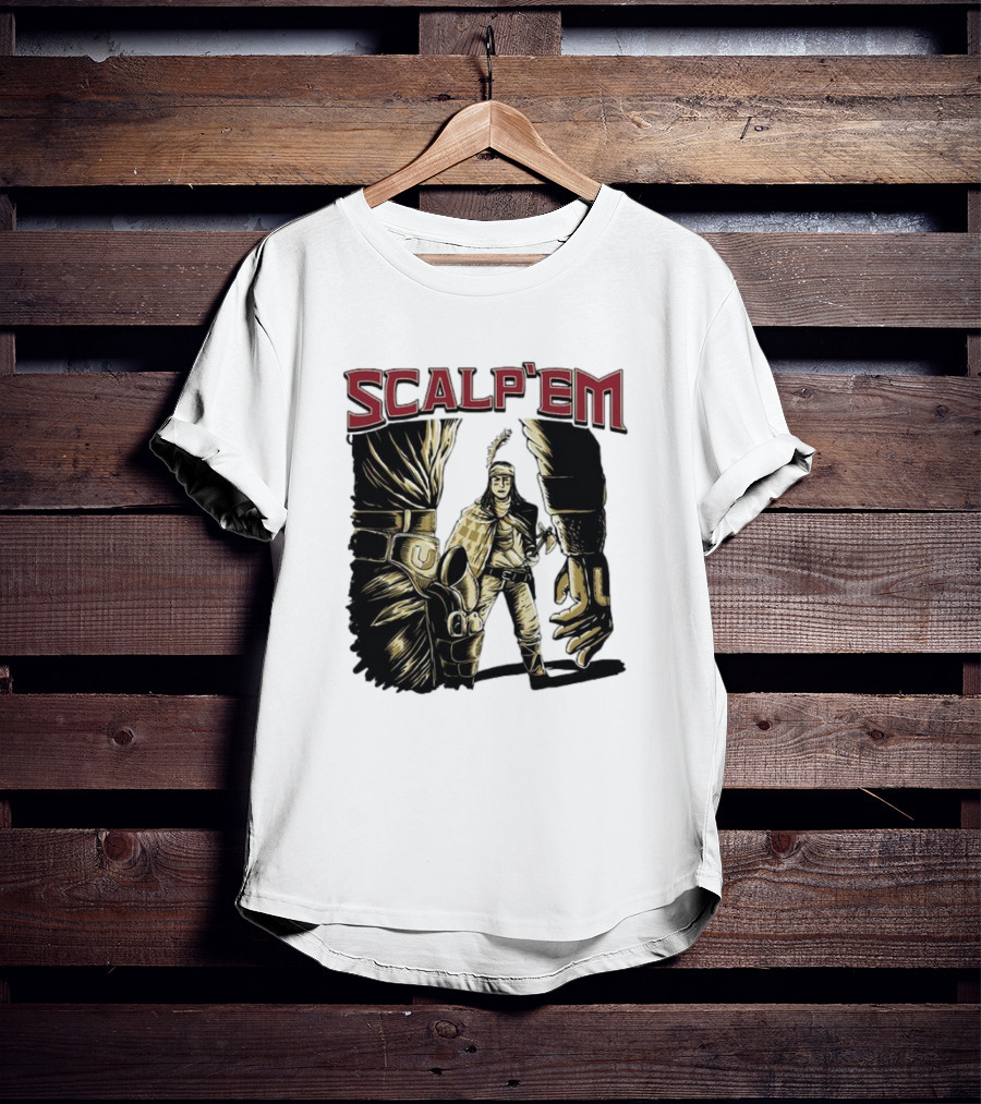 Florida State Seminoles Scalp’em Football Rivalry Showdown T-Shirt
