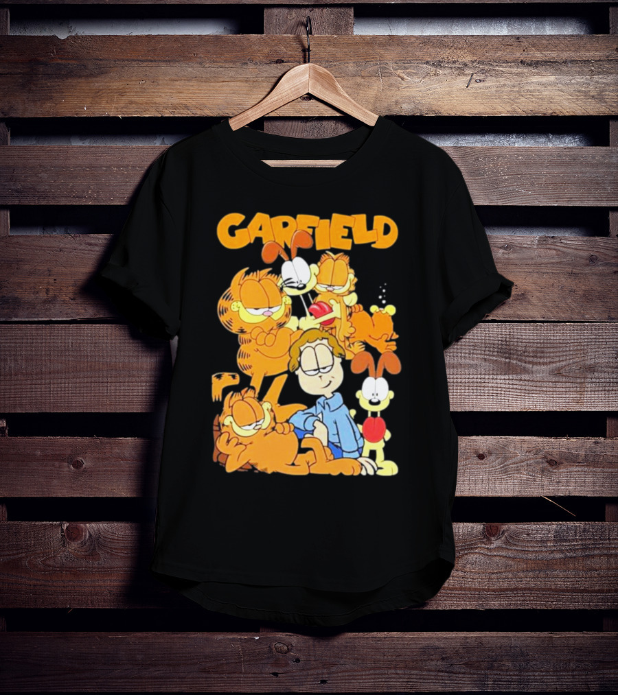 Garfield And Friends Group Character T-Shirt