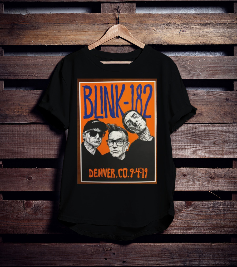 BLINK-182 Denver CO 9-4-19 T-Shirt