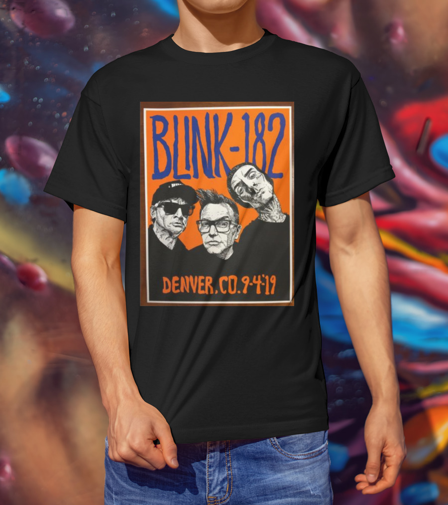 BLINK-182 Denver CO 9-4-19 T-Shirt