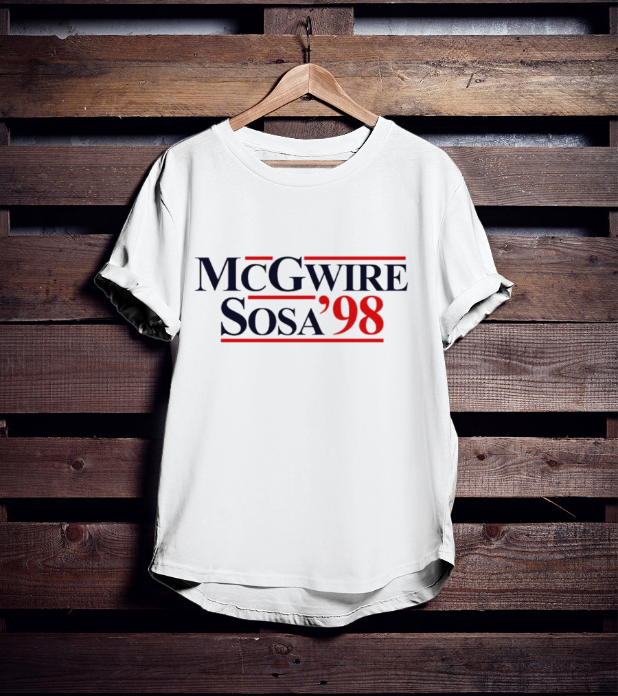 McGwire Sosa '98 Baseball Home Run Chase T-Shirt