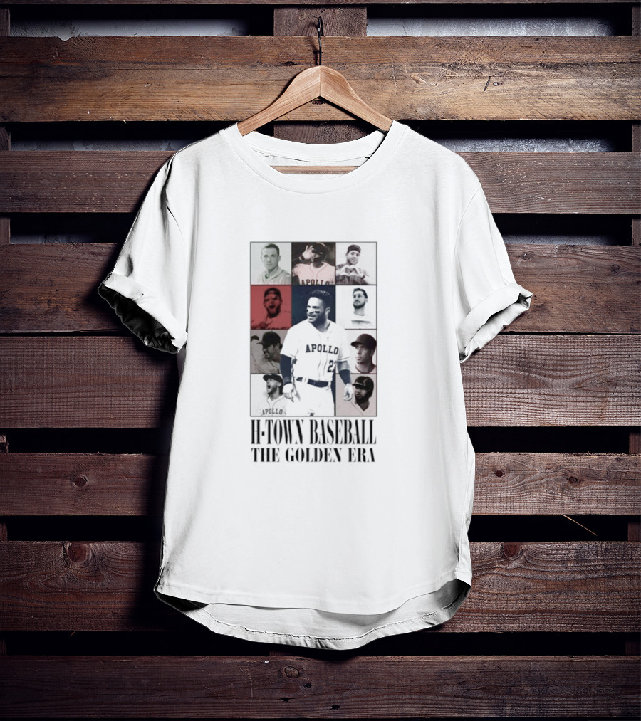 Apollo H-Town Baseball The Golden Era T-Shirt