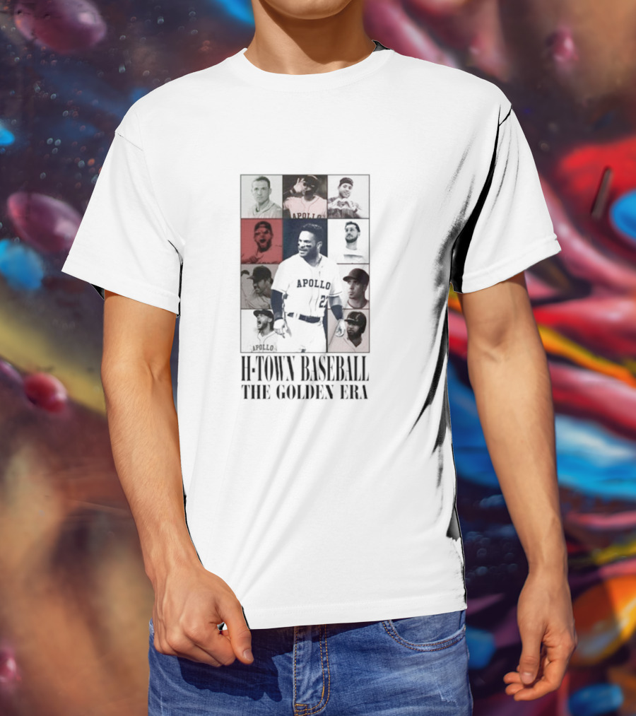 Apollo H-Town Baseball The Golden Era T-Shirt