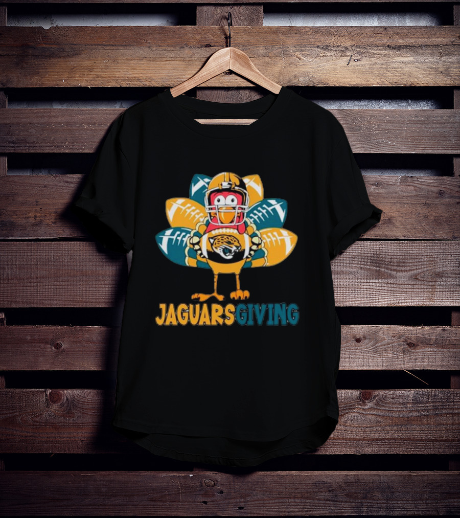 Jaguarsgiving Thanksgiving Jacksonville Jaguars Turkey T-Shirt
