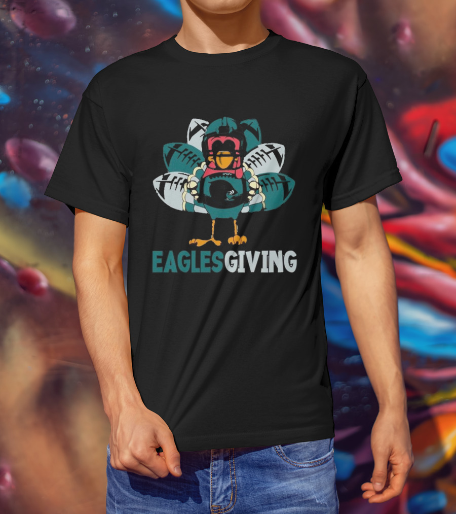 Eaglesgiving Turkey Philadelphia Eagles Thanksgiving T-Shirt