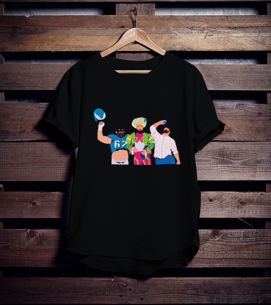 Philly Jason Kelce Iconic Outfits And Cheers T-Shirt