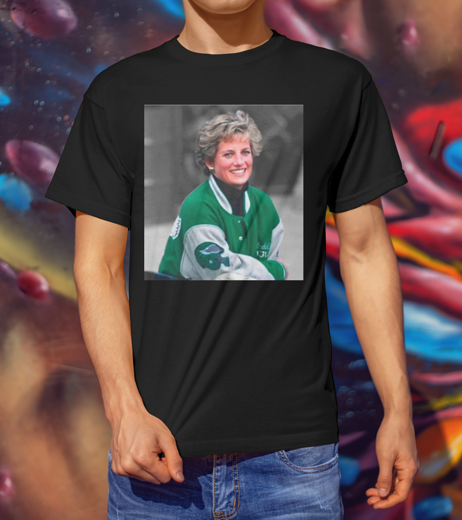 Philadelphia Eagles Fan Princess Diana Iconic T-Shirt