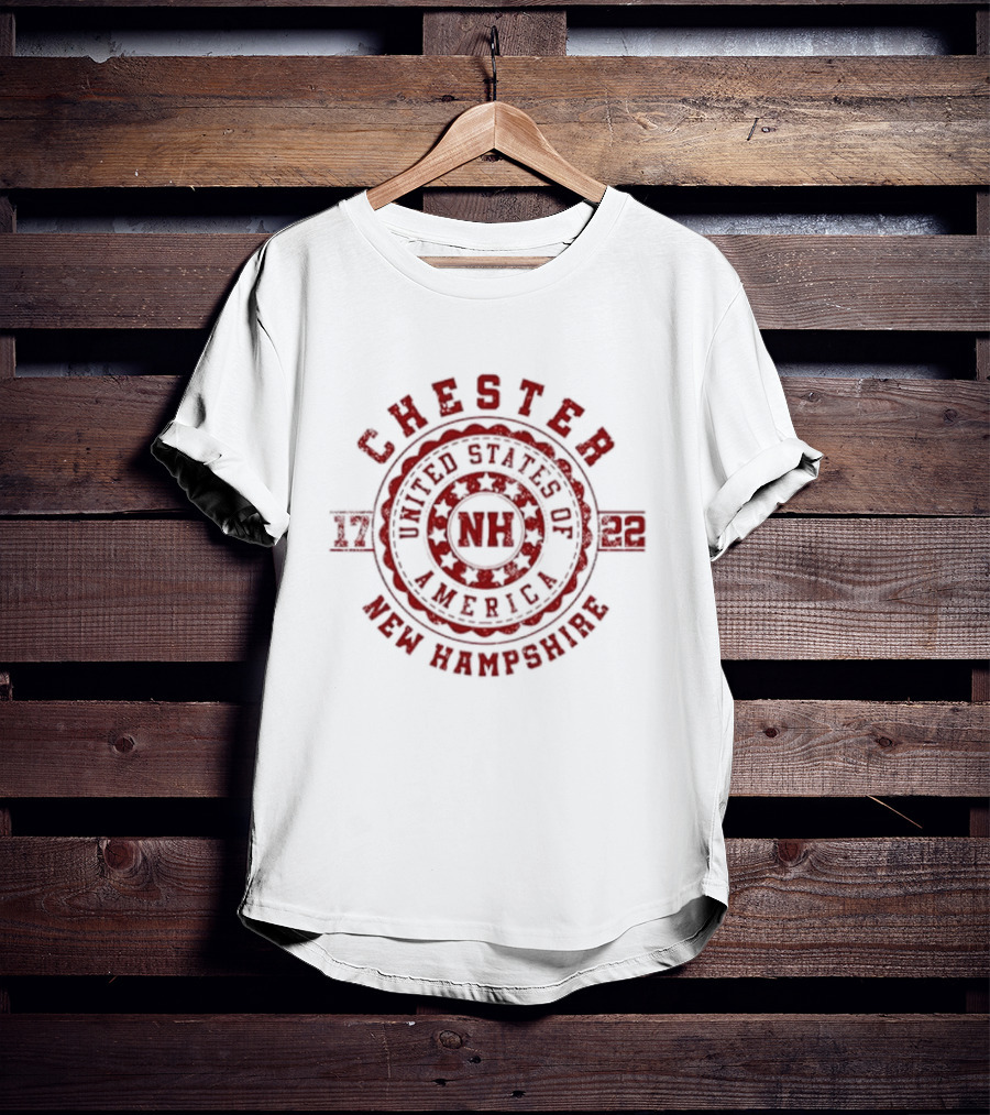 Chester New Hampshire 1722 Vintage United States Of America NH T-Shirt