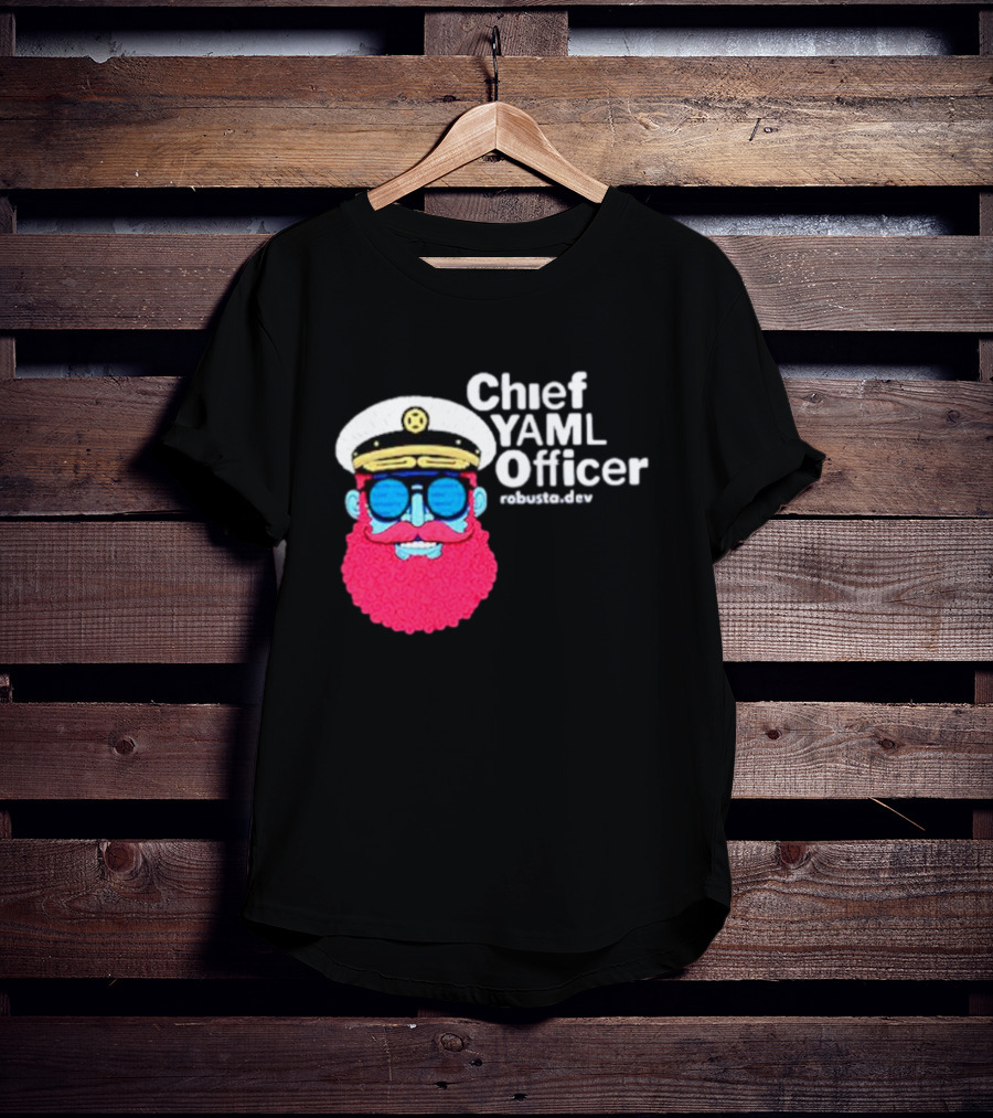 Chief Yaml Officer Robusta.dev T-Shirt