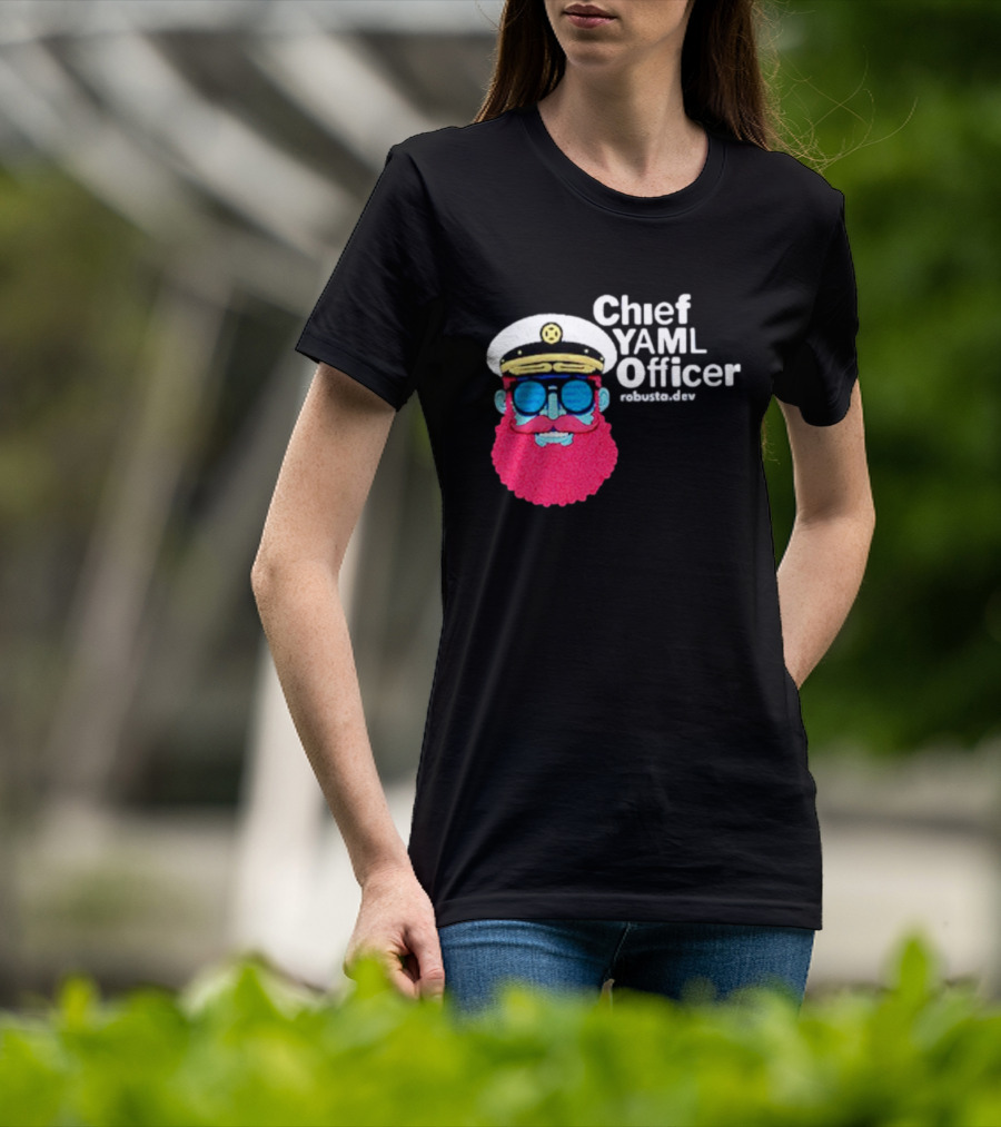 Chief Yaml Officer Robusta.dev T-Shirt