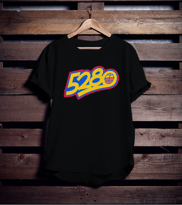 Denver Nuggets 5280 Basketball Team Spirit Mile High City Pride T-Shirt