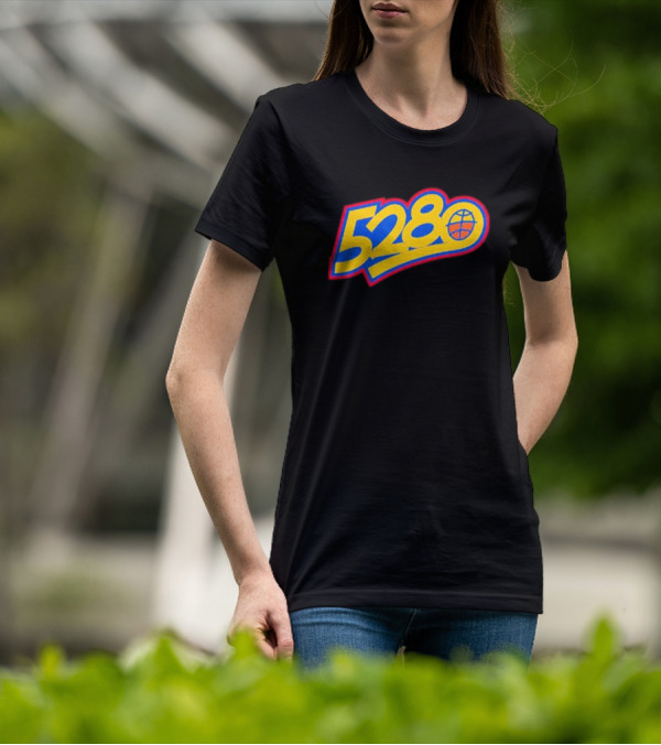 Denver Nuggets 5280 Basketball Team Spirit Mile High City Pride T-Shirt