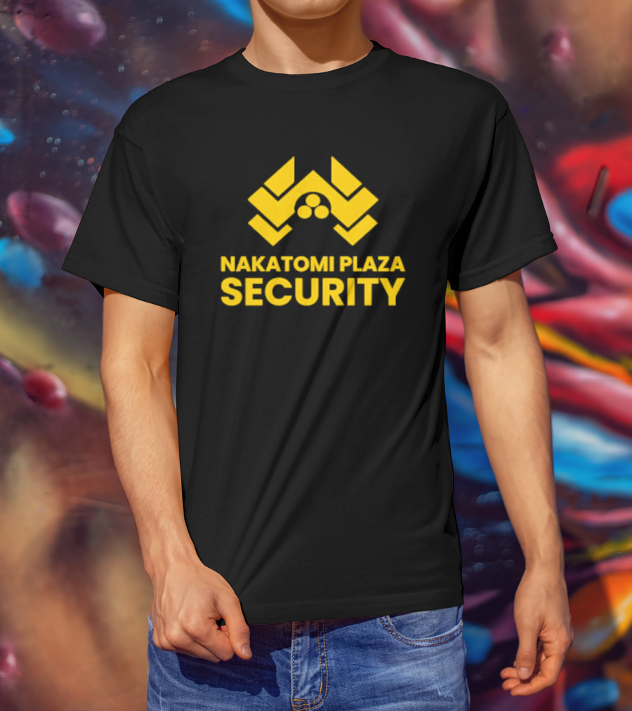 Nakatomi Plaza Security Die Hard Christmas Movie T-Shirt