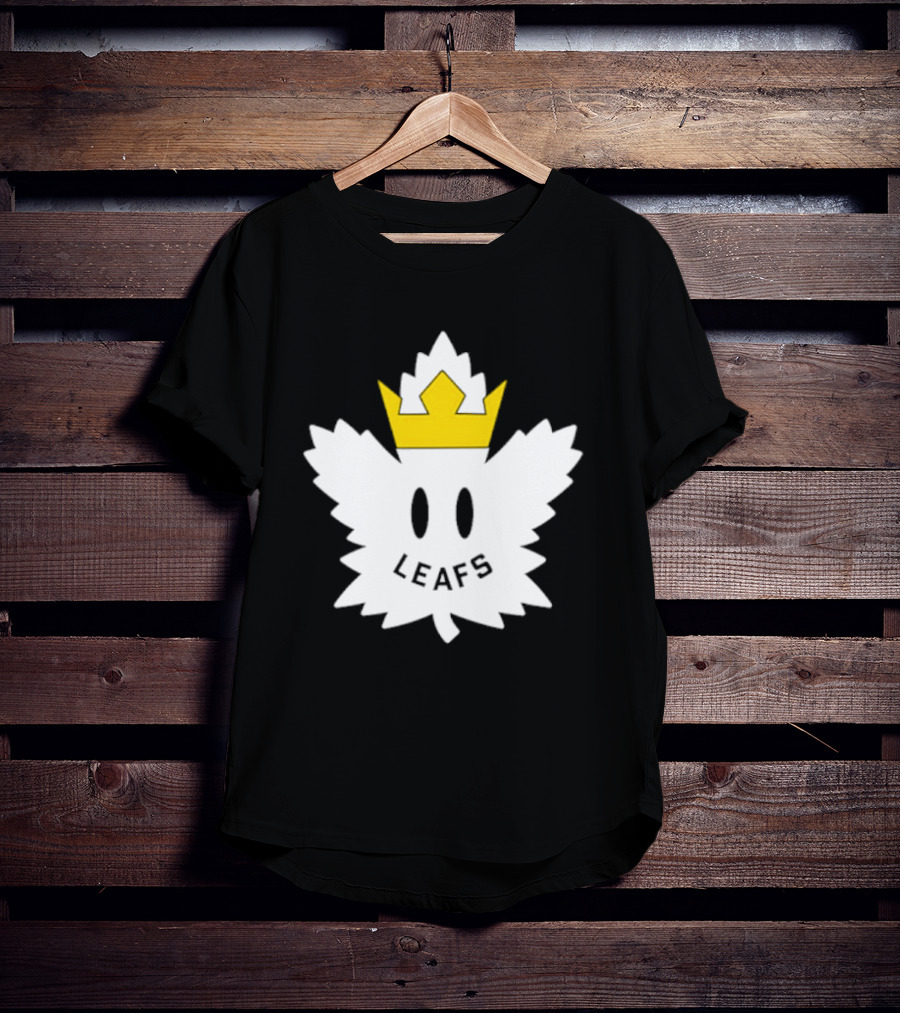 Crown Leafs Ghost Emblem T-Shirt