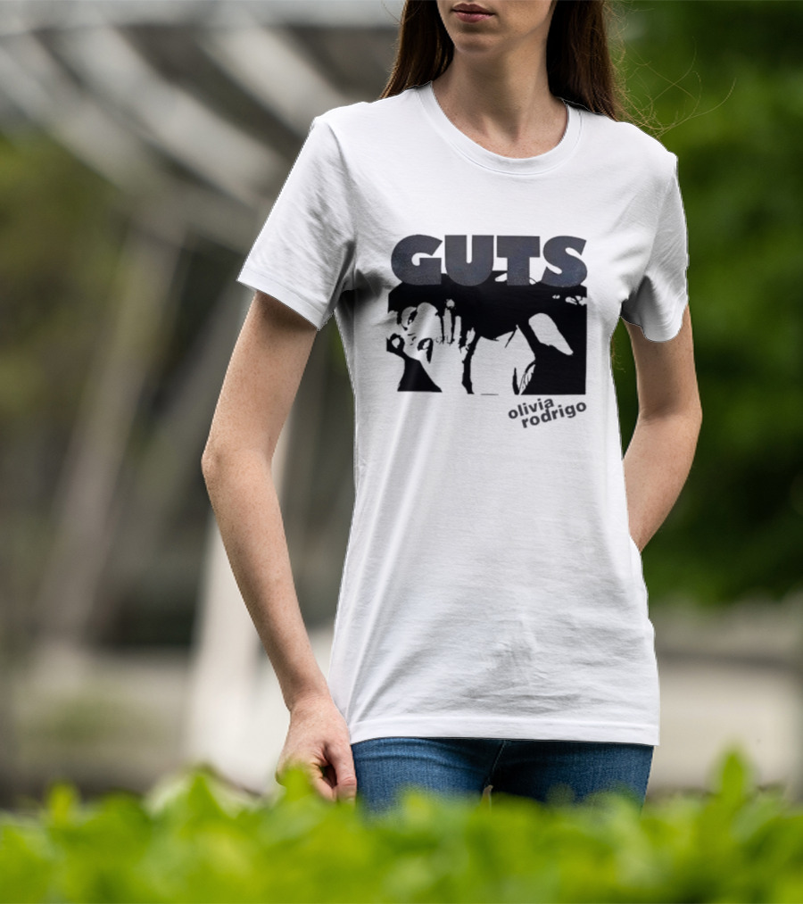 Guts Olivia Rodrigo Glittering T-Shirt