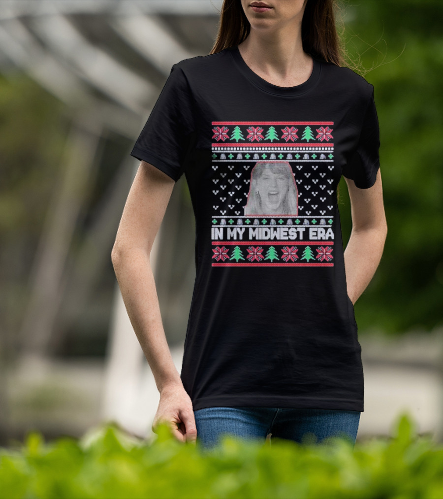 In My Midwest Era Ugly Sweater Holiday T-Shirt