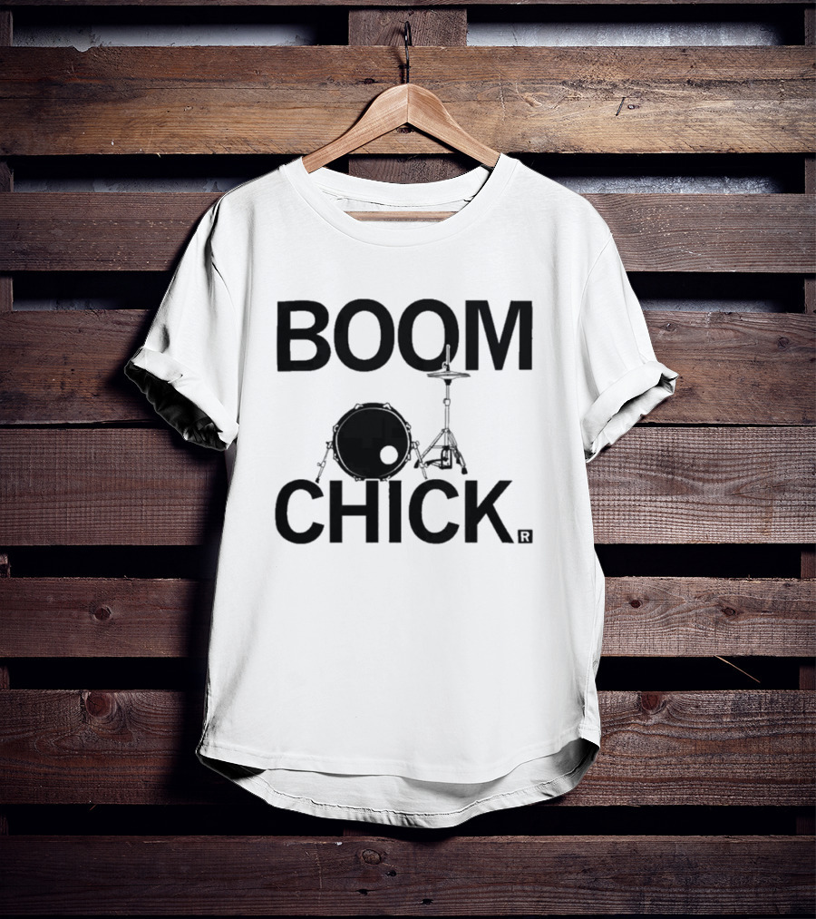 Boom Chick Drums Band Music T-Shirt