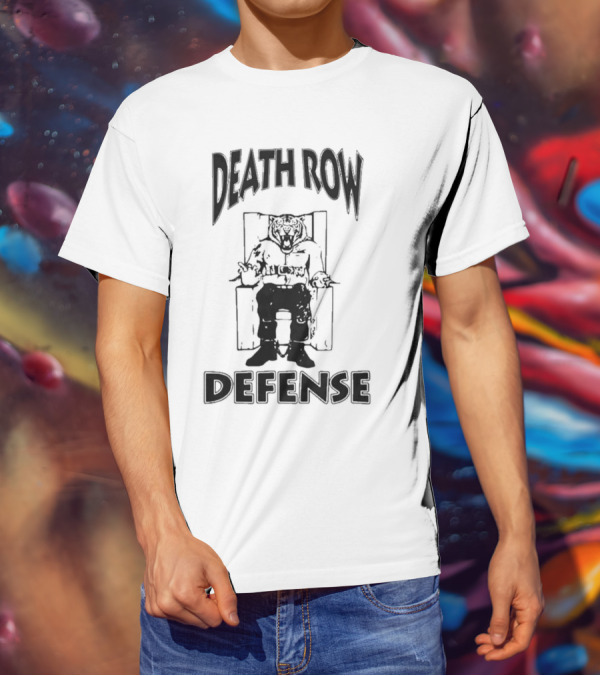 Missouri Tigers Death Row Defense Football Tiger Electric Chair T-Shirt