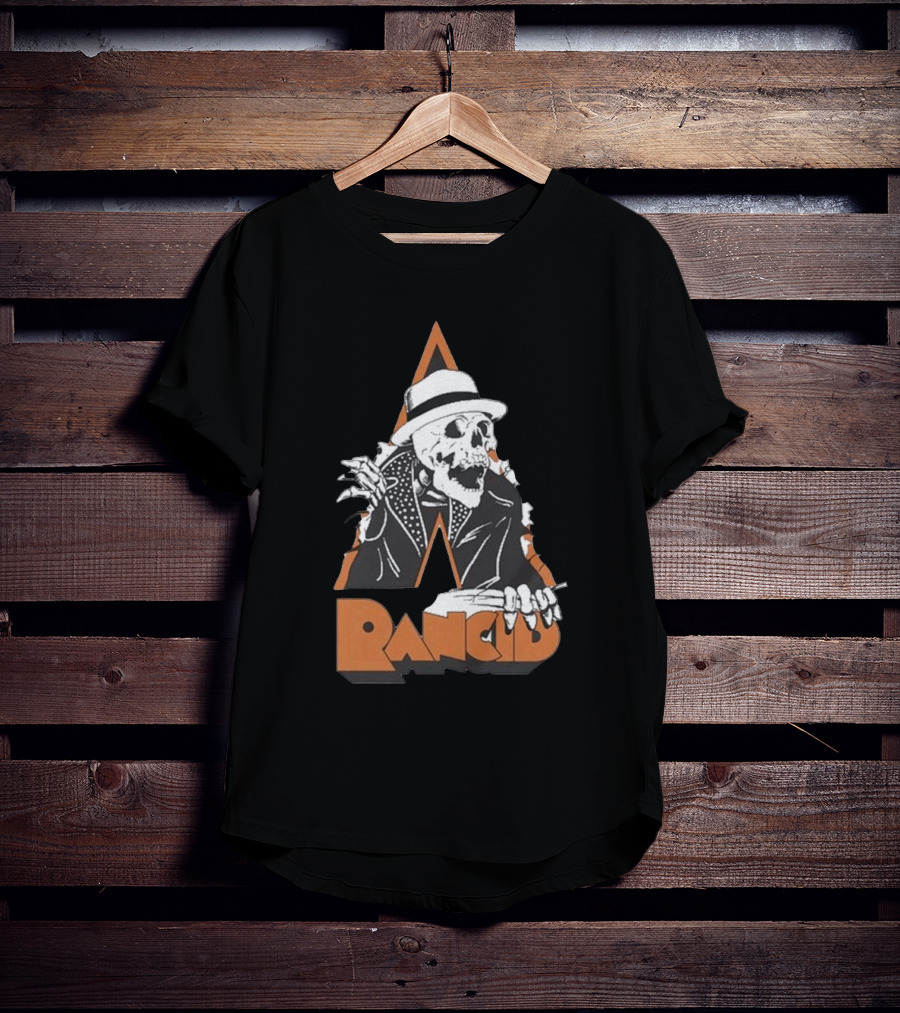 Rancid Skull Retro Style Ultra Breakout T-Shirt