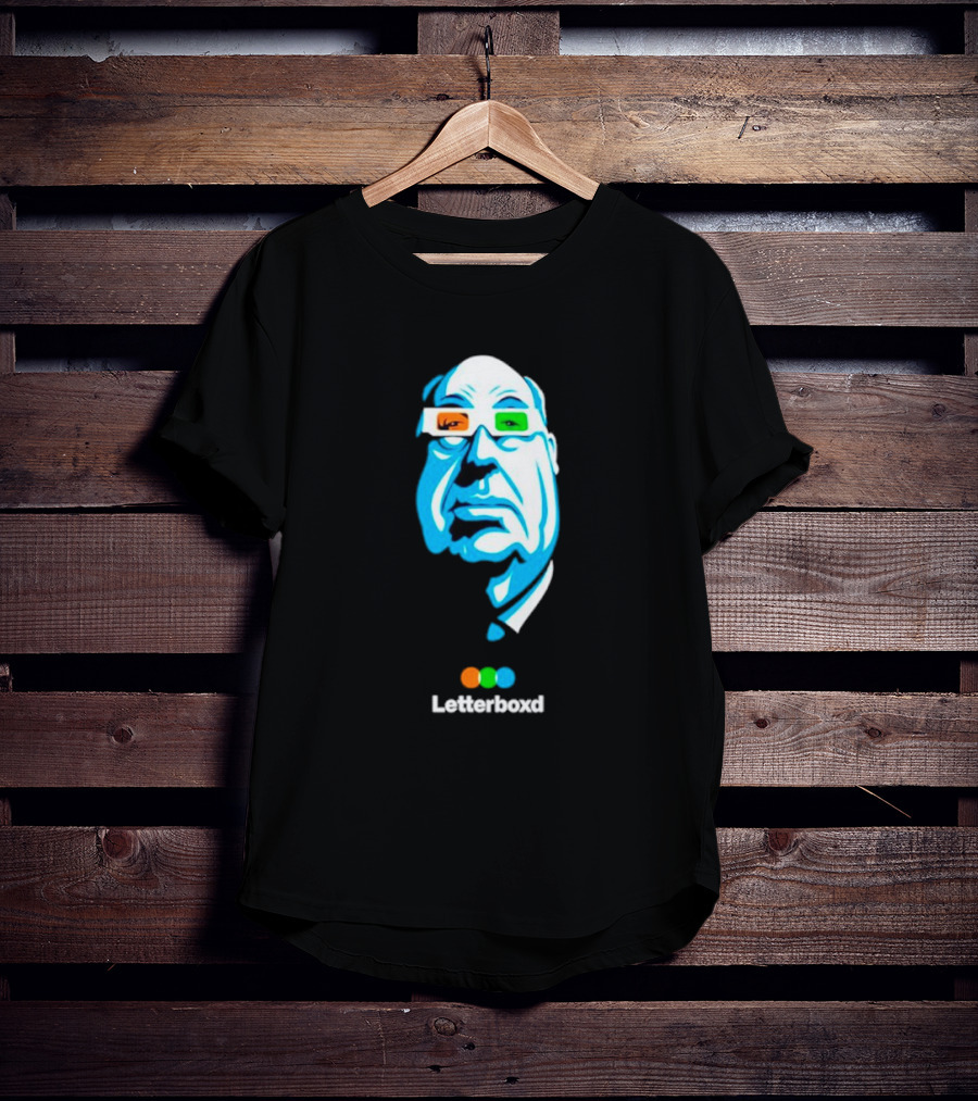 Hitch Portrait Pop Art Letterboxd T-Shirt