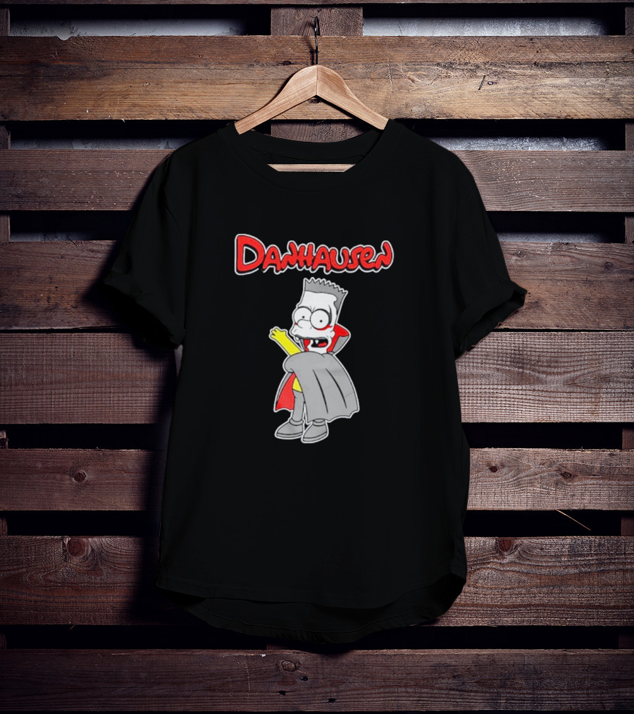 Danhausen Bootleghausen Cartoon Homage Character Mashup T-Shirt
