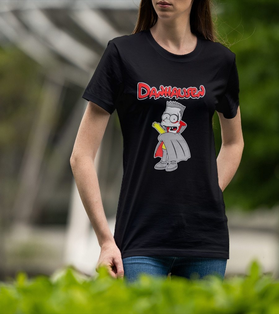 Danhausen Bootleghausen Cartoon Homage Character Mashup T-Shirt