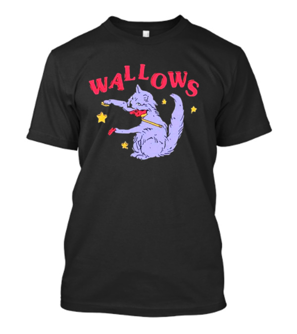 Wallows Cat Fiddle With Stars T-Shirt
