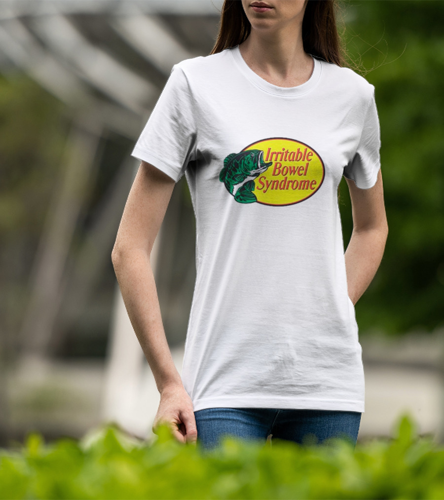Irritable Bowel Syndrome Bass Fish T-Shirt