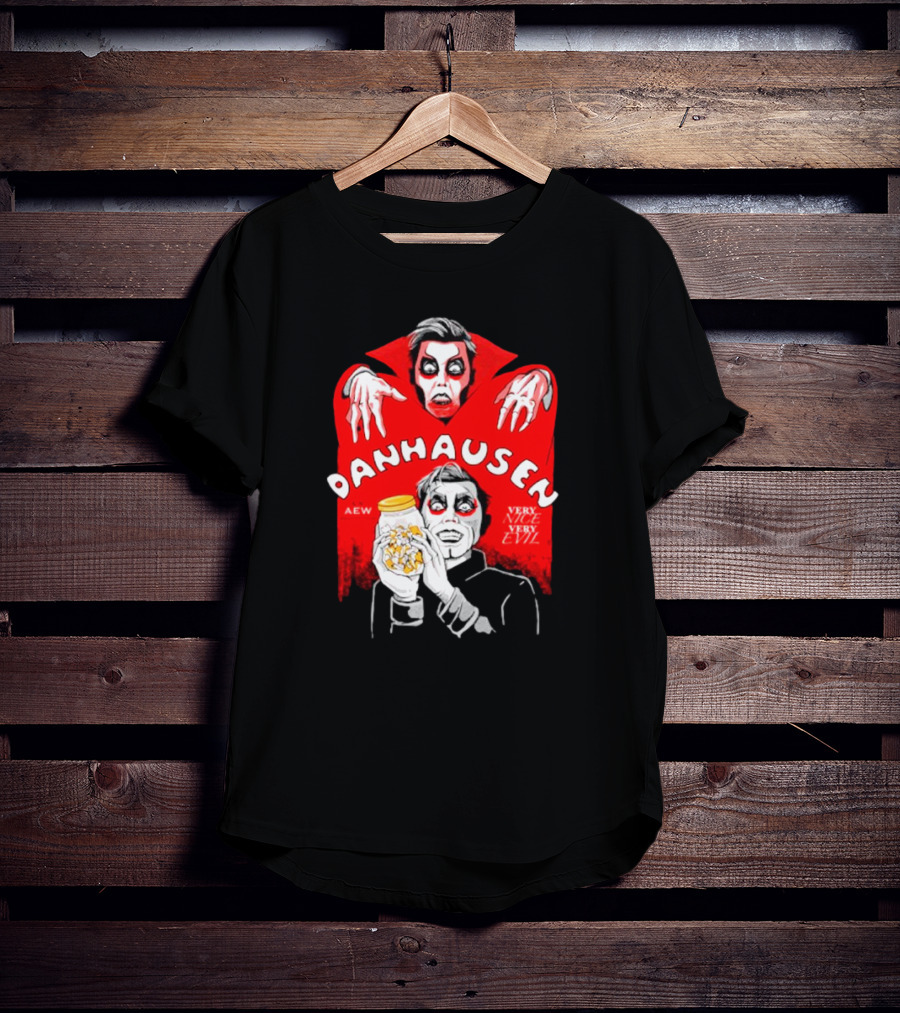 AEW Danhausen Very Nice Very Evil Faust T-Shirt