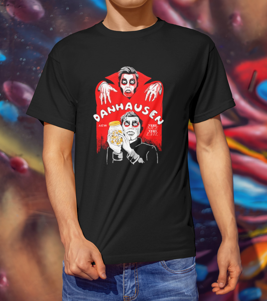AEW Danhausen Very Nice Very Evil Faust T-Shirt