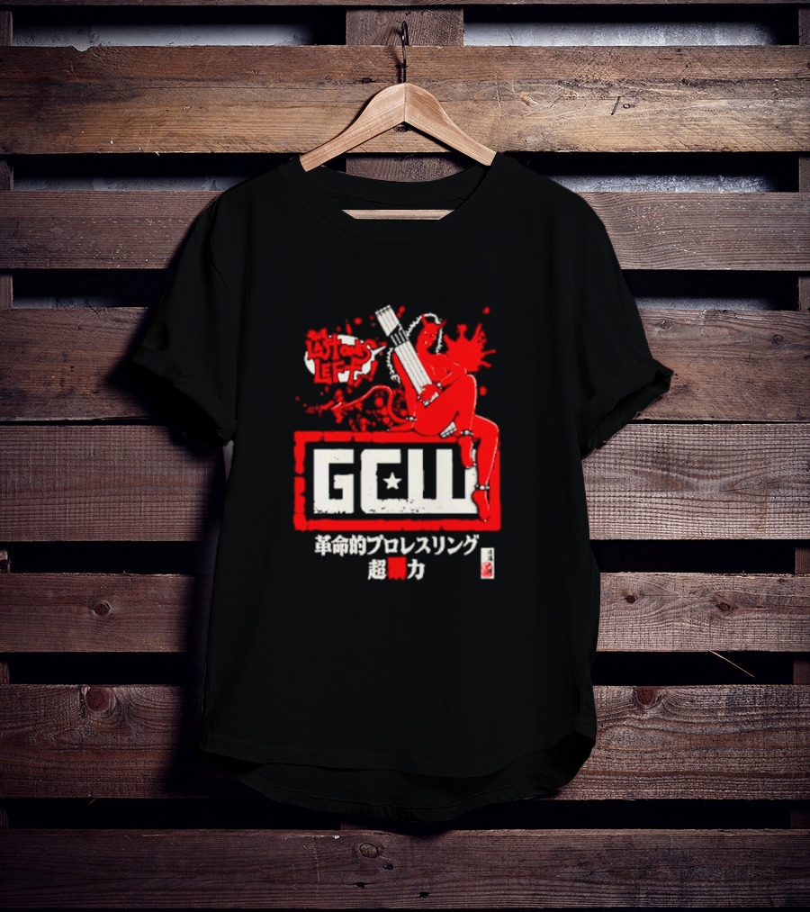 GCW The Last Ones Left Revolutionary Wrestling超力 T-Shirt