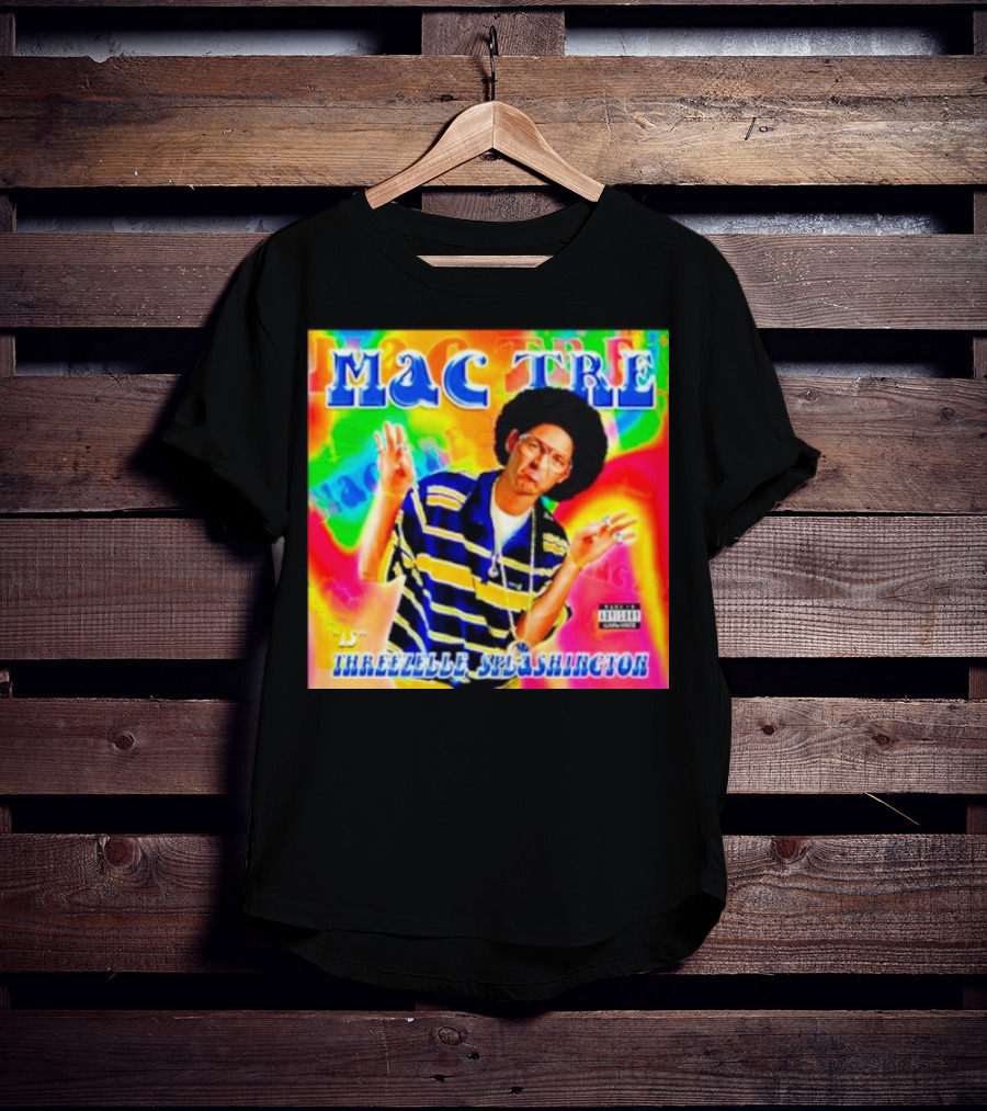 Mac Tre Is Threezelle Splashington Vibrant Hip-Hop T-Shirt