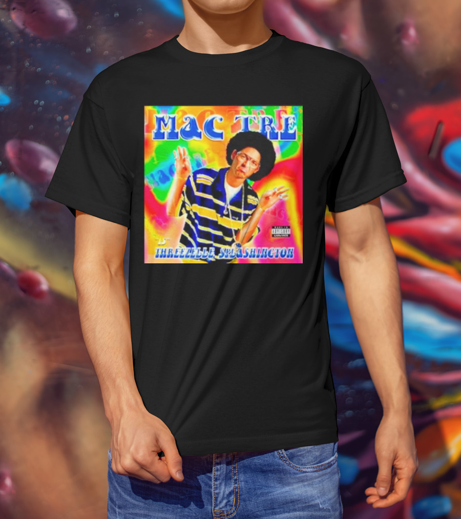 Mac Tre Is Threezelle Splashington Vibrant Hip-Hop T-Shirt