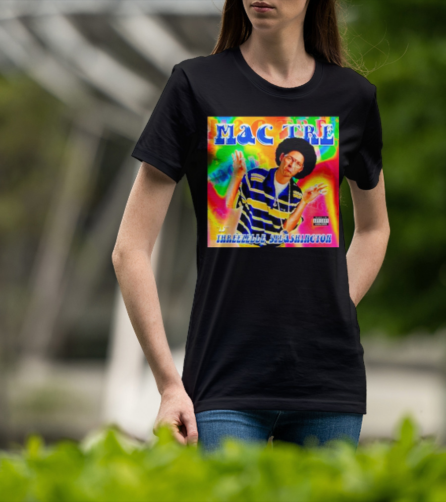 Mac Tre Is Threezelle Splashington Vibrant Hip-Hop T-Shirt